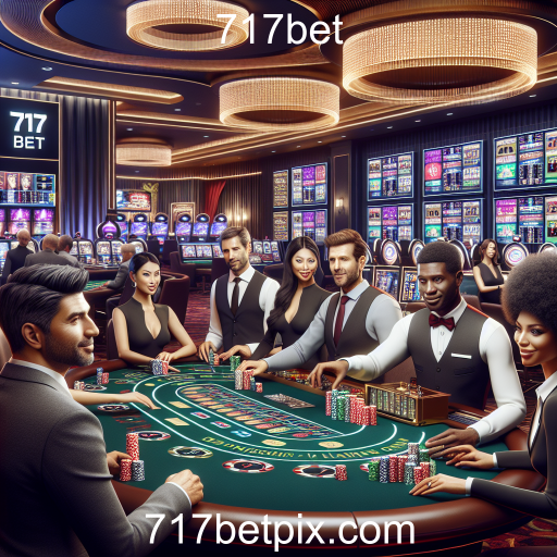 A Experiência do Cassino Ao Vivo na 717bet: Jogue com Realismo e Emoção